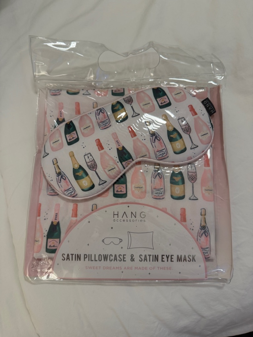 Satin Pillowcase & Eye Mask Set